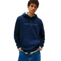 TOMMY JEANS REG LINEAR LOGO HOODIE EXT  ΜΠΛΟΥΖΑ ΦΟΥΤΕΡ ΑΝΔΡΙΚΗ NAVY