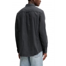 TOMMY JEANS REG FLANNEL SHIRT EXT ΠΟΥΚΑΜΙΣΟ ΑΝΔΡΙΚΟ BLACK