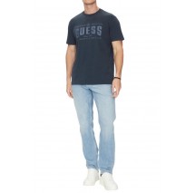 GUESS TRADITION TEE T-SHIRT ΜΠΛΟΥΖΑ ΑΝΔΡΙΚΗ NAVY