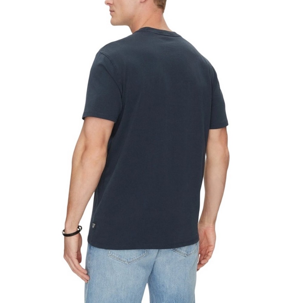 GUESS TRADITION TEE T-SHIRT ΜΠΛΟΥΖΑ ΑΝΔΡΙΚΗ NAVY