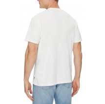 GUESS TRADITION TEE T-SHIRT ΜΠΛΟΥΖΑ ΑΝΔΡΙΚΗ WHITE