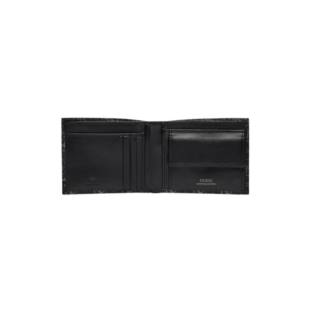 GUESS MADRID BLLFLD W COIN POCKET ΠΟΡΤΟΦΟΛΙ ΑΝΔΡΙΚΟ BLACK