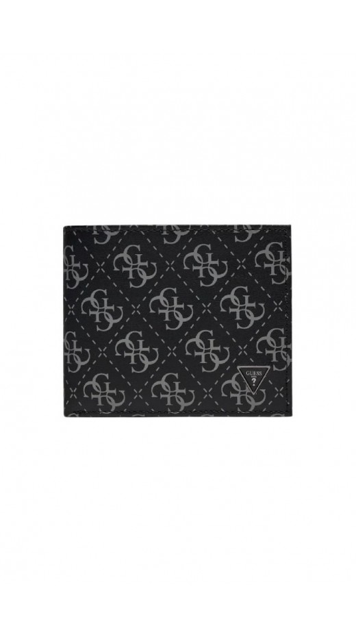 GUESS MADRID BLLFLD W COIN POCKET ΠΟΡΤΟΦΟΛΙ ΑΝΔΡΙΚΟ BLACK