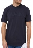 GUESS ALPHY T-SHIRT ΜΠΛΟΥΖΑ ΑΝΔΡΙΚΗ BLUE