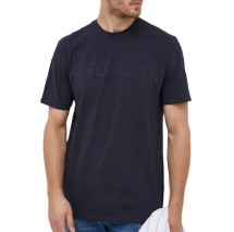 GUESS ALPHY T-SHIRT ΜΠΛΟΥΖΑ ΑΝΔΡΙΚΗ BLUE