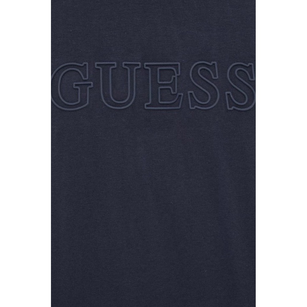 GUESS ALPHY T-SHIRT ΜΠΛΟΥΖΑ ΑΝΔΡΙΚΗ BLUE