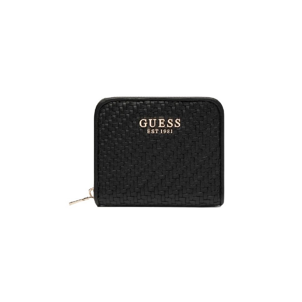 GUESS MIREMA SLG SMALL ZIP AROUND ΠΟΡΤΟΦΟΛΙ ΓΥΝΑΙΚΕΙΟ BLACK