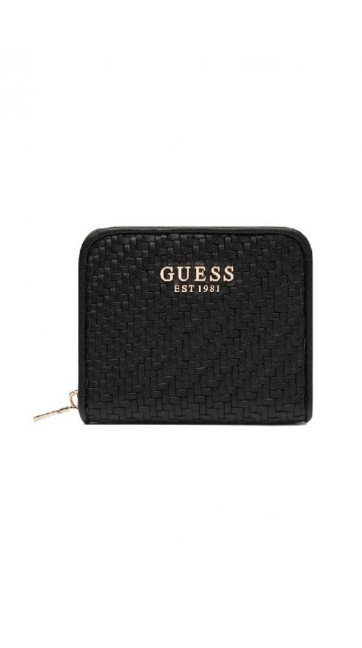 GUESS MIREMA SLG SMALL ZIP AROUND ΠΟΡΤΟΦΟΛΙ ΓΥΝΑΙΚΕΙΟ BLACK