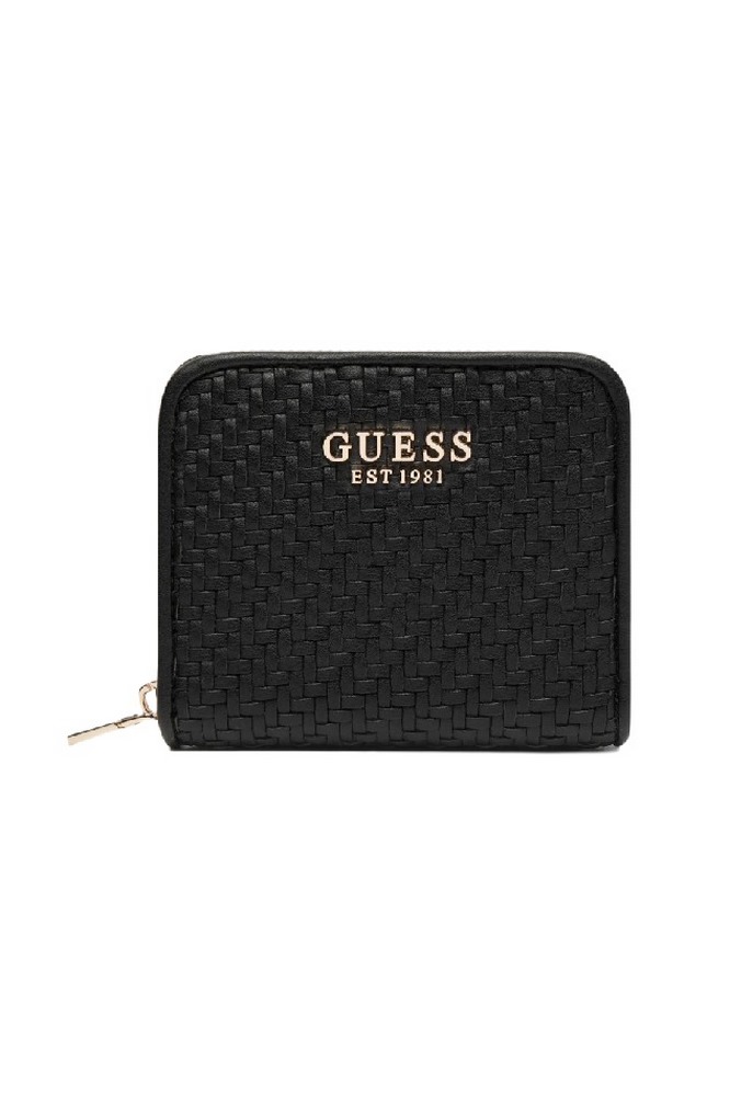 GUESS MIREMA SLG SMALL ZIP AROUND ΠΟΡΤΟΦΟΛΙ ΓΥΝΑΙΚΕΙΟ BLACK