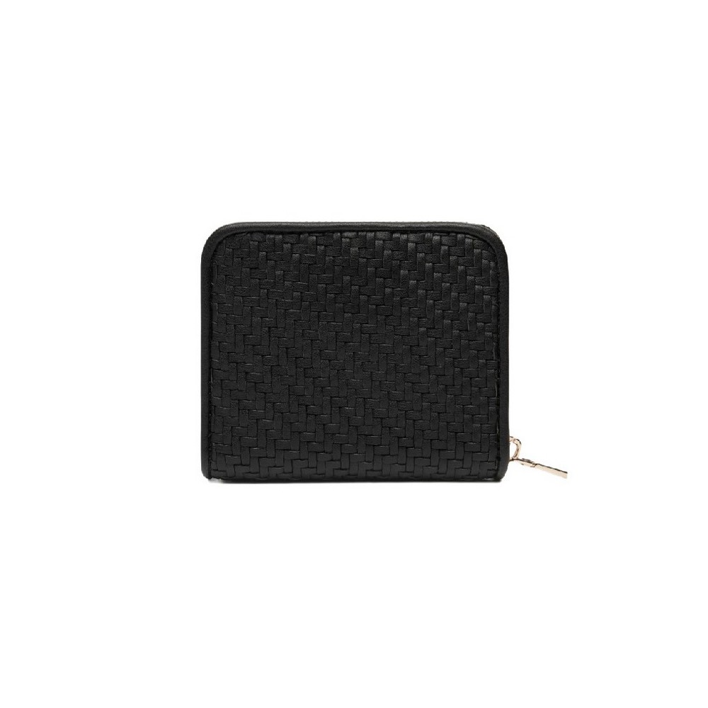 GUESS MIREMA SLG SMALL ZIP AROUND ΠΟΡΤΟΦΟΛΙ ΓΥΝΑΙΚΕΙΟ BLACK