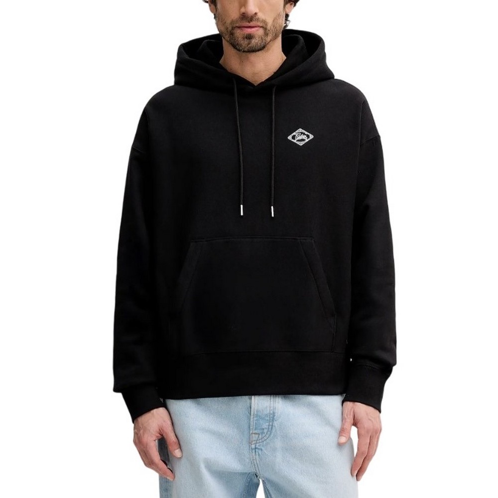 CALVIN KLEIN JEANS LS PREMIUM FLEECE MATCHBOX HOODIE ΦΟΥΤΕΡ ΜΠΛΟΥΖΑ ΑΝΔΡΙΚΗ BLACK