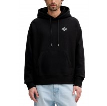 CALVIN KLEIN JEANS LS PREMIUM FLEECE MATCHBOX HOODIE ΦΟΥΤΕΡ ΜΠΛΟΥΖΑ ΑΝΔΡΙΚΗ BLACK