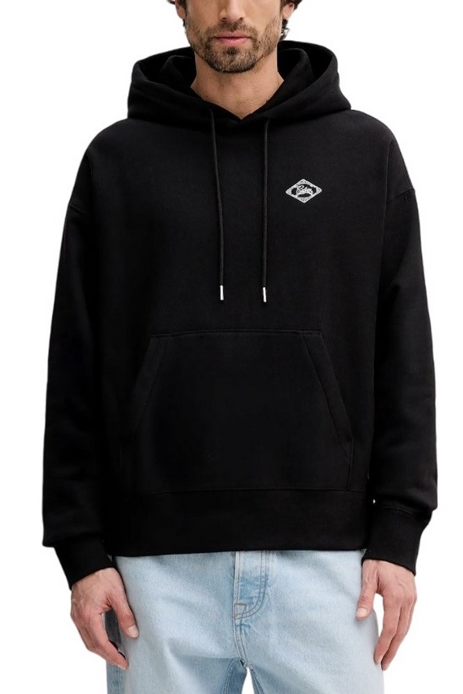 CALVIN KLEIN JEANS LS PREMIUM FLEECE MATCHBOX HOODIE ΦΟΥΤΕΡ ΜΠΛΟΥΖΑ ΑΝΔΡΙΚΗ BLACK