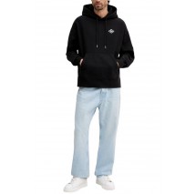 CALVIN KLEIN JEANS LS PREMIUM FLEECE MATCHBOX HOODIE ΦΟΥΤΕΡ ΜΠΛΟΥΖΑ ΑΝΔΡΙΚΗ BLACK