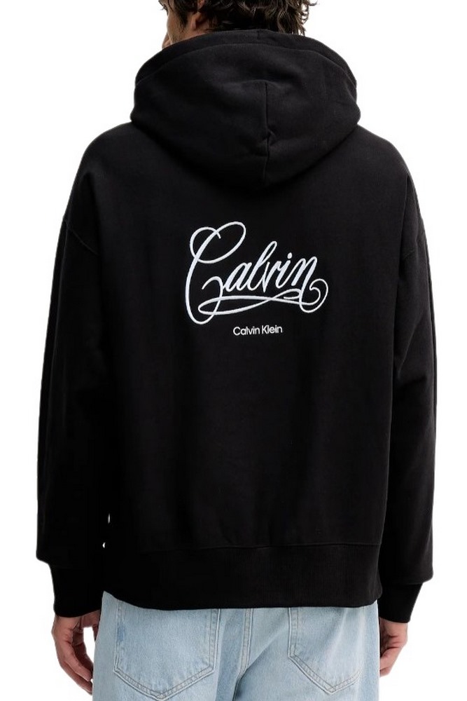 CALVIN KLEIN JEANS LS PREMIUM FLEECE MATCHBOX HOODIE ΦΟΥΤΕΡ ΜΠΛΟΥΖΑ ΑΝΔΡΙΚΗ BLACK