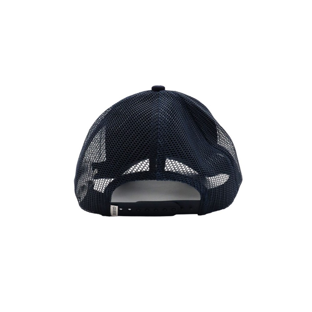 GUESS JEANS PATCHED TRUCKER HAT ΚΑΠΕΛΟ ΑΝΔΡΙΚΟ DARK NAVY
