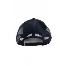 GUESS JEANS PATCHED TRUCKER HAT ΚΑΠΕΛΟ ΑΝΔΡΙΚΟ DARK NAVY