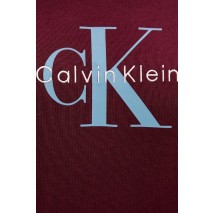 CALVIN KLEIN JEANS HERO MONOLOGO TEE T-SHIRT ΜΠΛΟΥΖΑ ΑΝΔΡΙΚΗ BORDEAUX