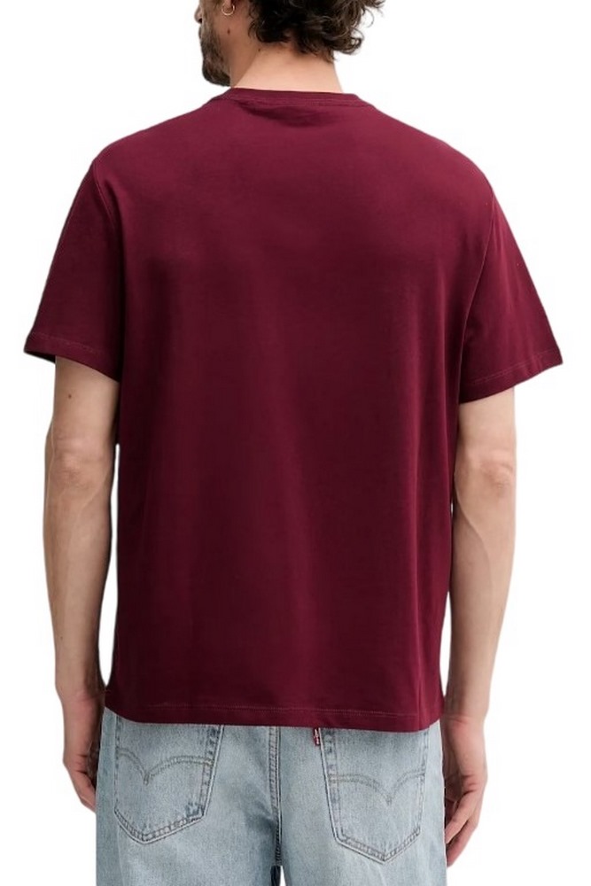 CALVIN KLEIN JEANS HERO MONOLOGO TEE T-SHIRT ΜΠΛΟΥΖΑ ΑΝΔΡΙΚΗ BORDEAUX
