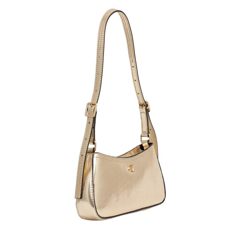 CALVIN KLEIN METALLIC SMALL SHOULDER BAG ΤΣΑΝΤΑ ΓΥΝΑΙΚΕΙΑ GOLD