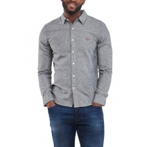 LEVIS LS BATTERY HM SHIRT SLIM 866250018 ΠΟΥΚΑΜΙΣΟ ΑΝΔΡΙΚΟ GREY