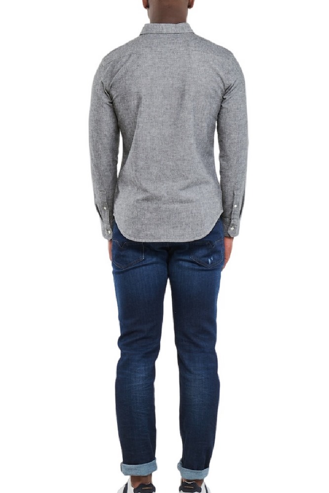 LEVIS LS BATTERY HM SHIRT SLIM 866250018 ΠΟΥΚΑΜΙΣΟ ΑΝΔΡΙΚΟ GREY