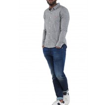 LEVIS LS BATTERY HM SHIRT SLIM 866250018 ΠΟΥΚΑΜΙΣΟ ΑΝΔΡΙΚΟ GREY