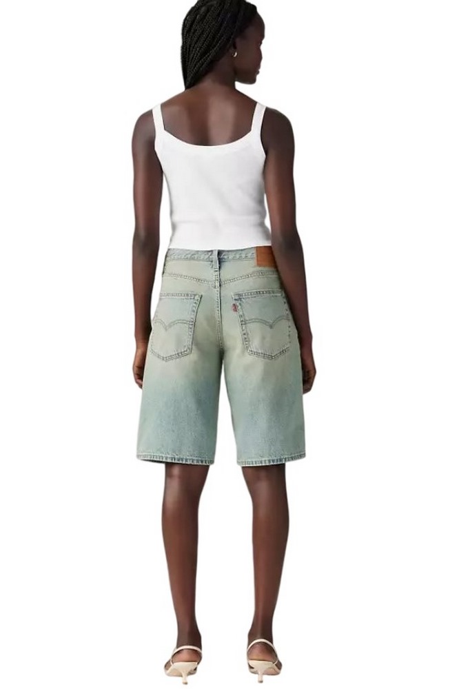 LEVIS BAGGY DAD JORT 000MJ0002 ΒΕΡΜΟΥΔΑ ΓΥΝΑΙΚΕΙΑ LIGHT DENIM