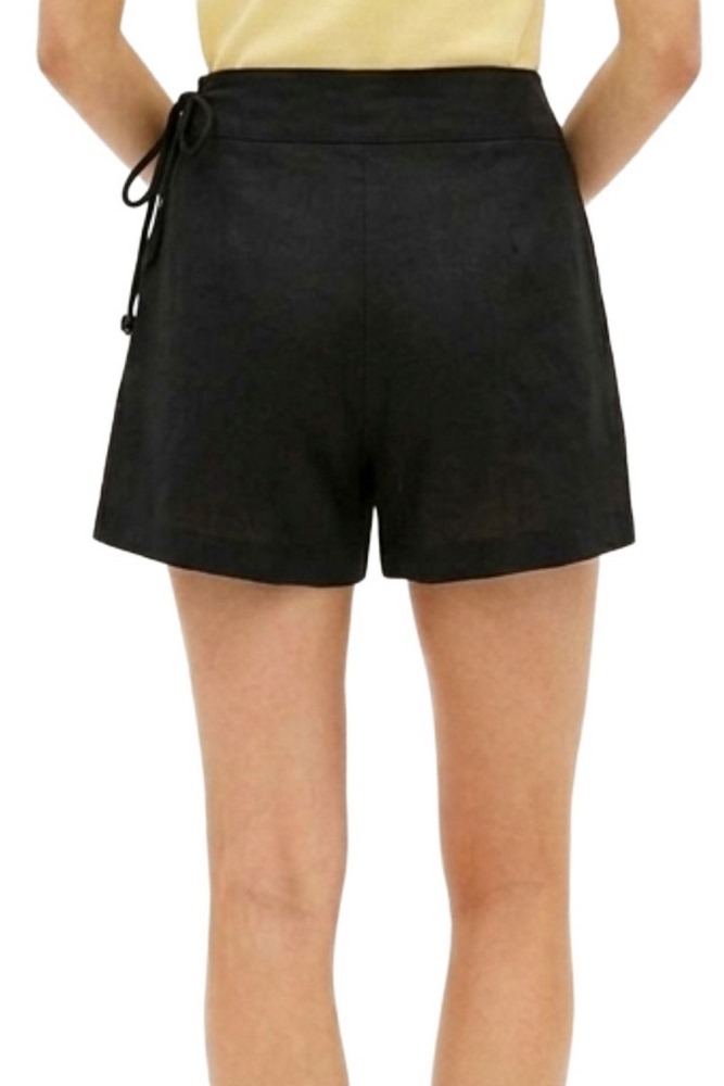 TOMMY JEANS LINEN SKORT ΣΟΡΤΣ ΓΥΝΑΙΚΕΙΟ BLACK