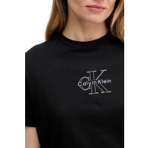 CALVIN KLEIN JEANS CLASSIC FIT TEE T-SHIRT ΜΠΛΟΥΖΑ ΓΥΝΑΚΙΕΑ BLACK