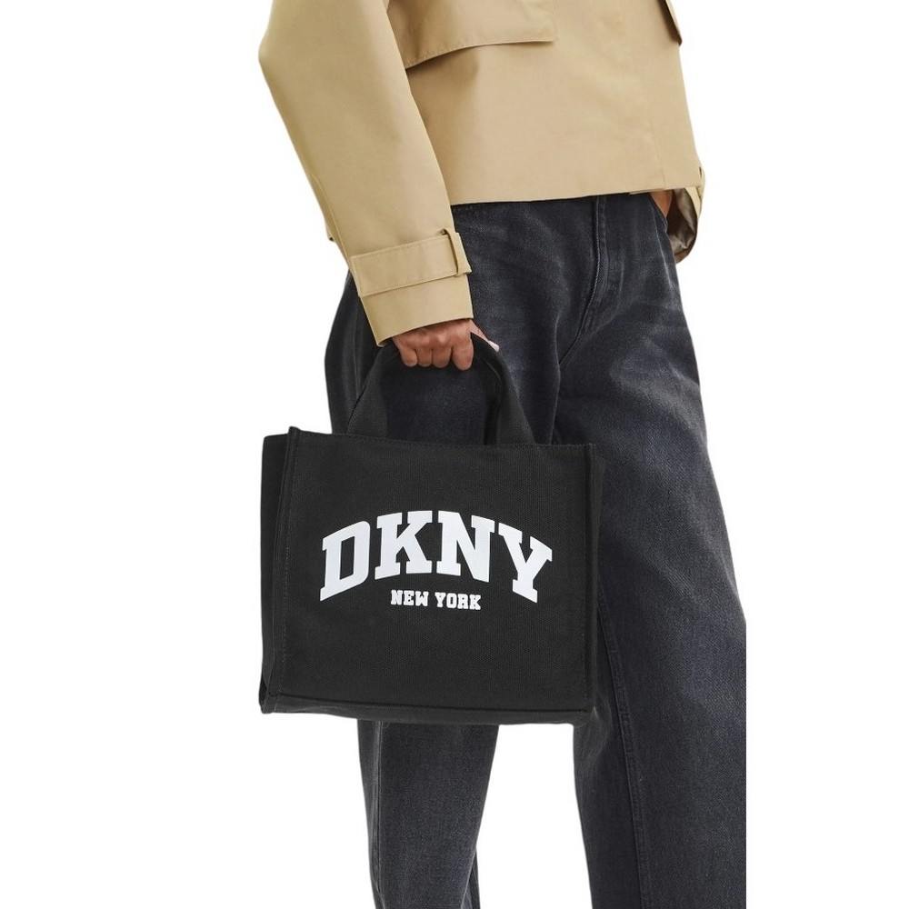 DKNY HADLEE TOTE HANDBAG R41AOR57 ΤΣΑΝΤΑ ΓΥΝΑΙΚΕΙΑ BLACK