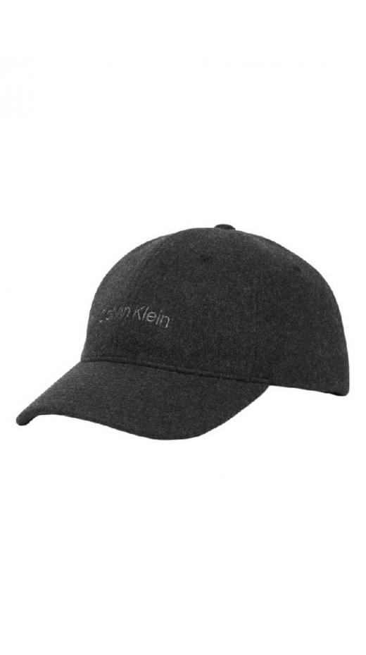 CALVIN KLEIN EMBROIDERED TITLECASE LOGO FELT ΚΑΠΕΛΟ ΓΥΝΑΙΚΕΙΟ BLACK