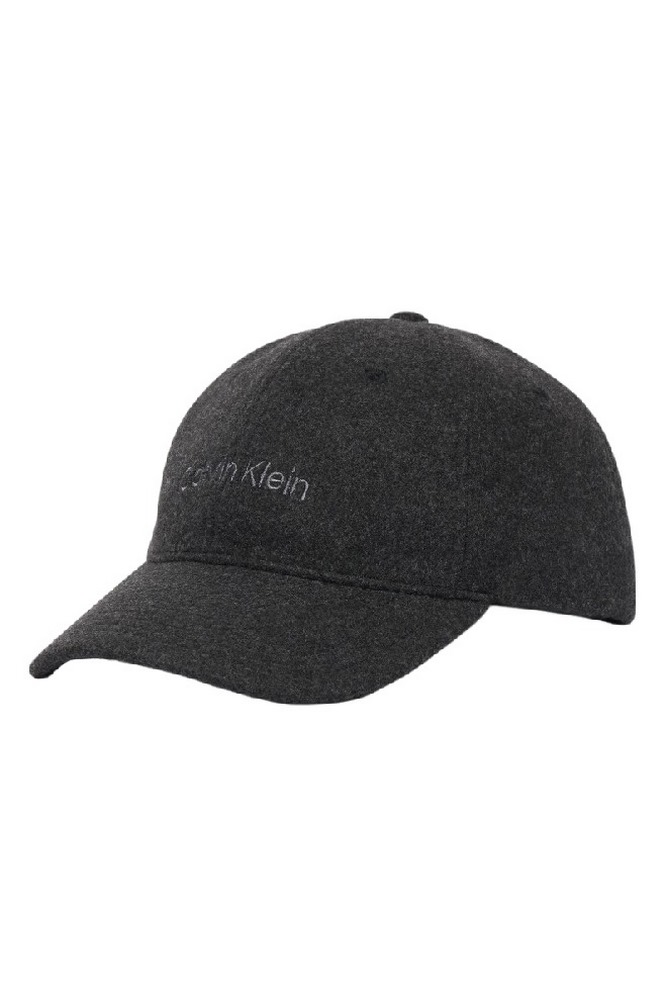 CALVIN KLEIN EMBROIDERED TITLECASE LOGO FELT ΚΑΠΕΛΟ ΓΥΝΑΙΚΕΙΟ BLACK