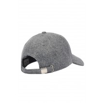 CALVIN KLEIN EMBROIDERED TITLECASE LOGO FELT ΚΑΠΕΛΟ ΓΥΝΑΙΚΕΙΟ GREY