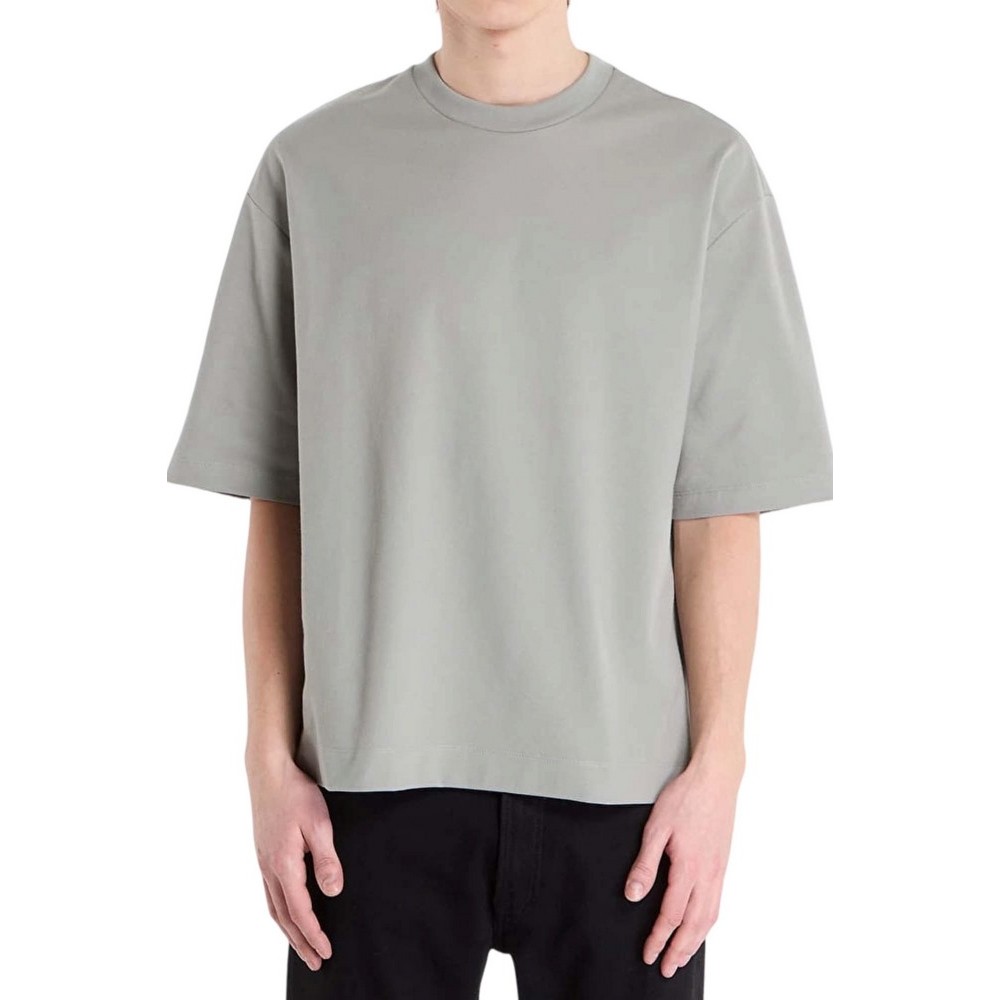 CALVIN KLEIN JEANS RLXD COOLING PIQUE EMBOSSED T-SHIRT ΜΠΛΟΥΖΑ ΑΝΔΡΙΚΗ KHAKI
