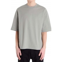 CALVIN KLEIN JEANS RLXD COOLING PIQUE EMBOSSED T-SHIRT ΜΠΛΟΥΖΑ ΑΝΔΡΙΚΗ KHAKI