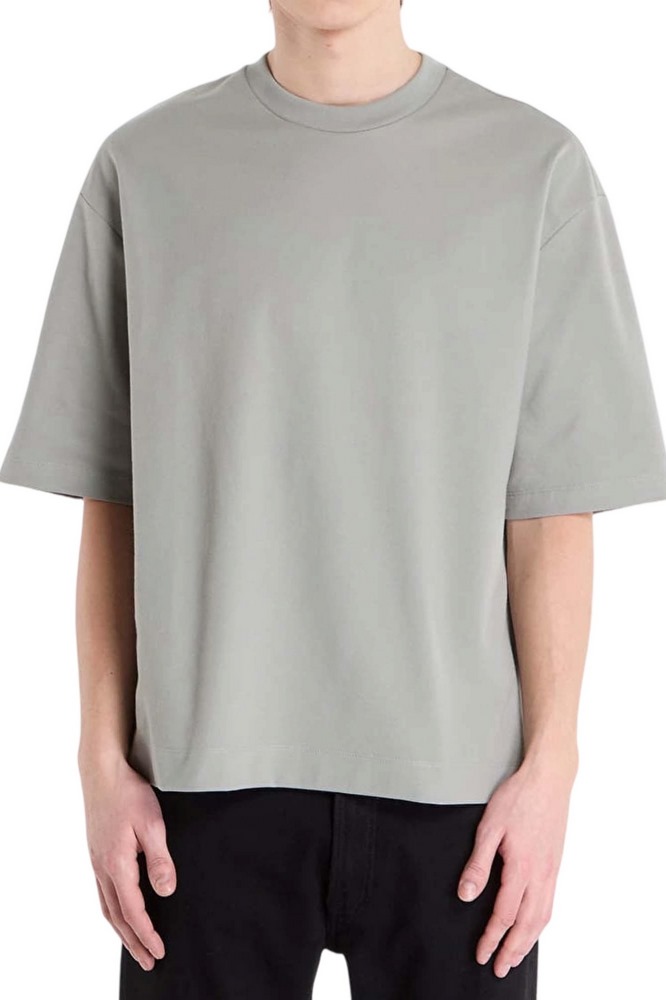 CALVIN KLEIN JEANS RLXD COOLING PIQUE EMBOSSED T-SHIRT ΜΠΛΟΥΖΑ ΑΝΔΡΙΚΗ KHAKI