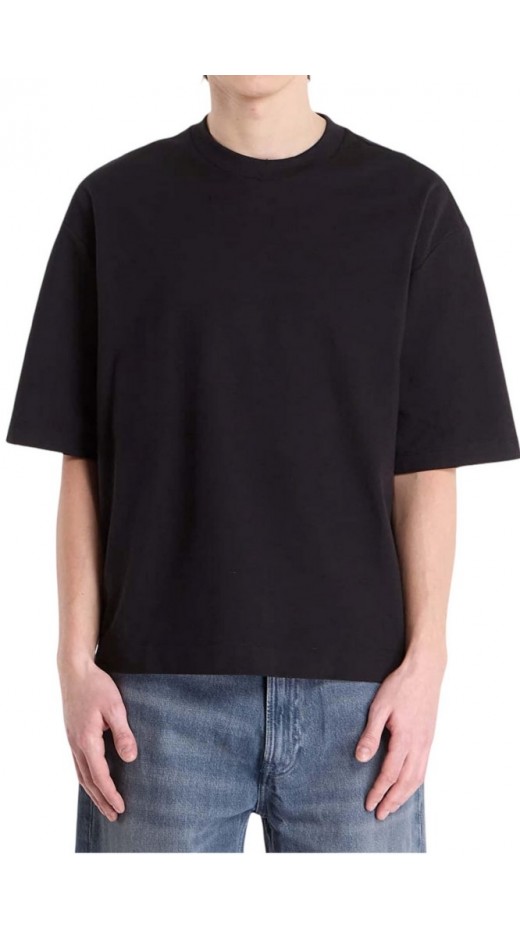 CALVIN KLEIN JEANS RLXD COOLING PIQUE EMBOSSED T-SHIRT ΜΠΛΟΥΖΑ ΑΝΔΡΙΚΗ BLACK