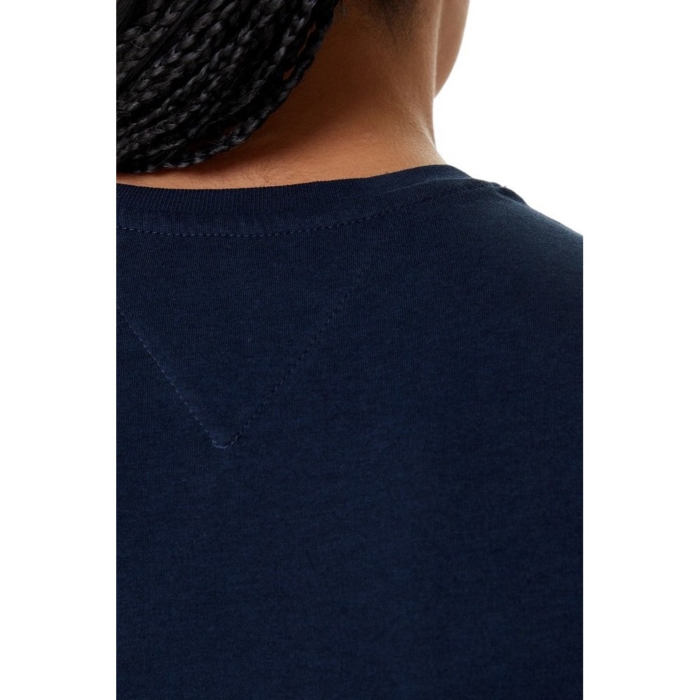TOMMY JEANS SLIM ESSENTIAL LOGO2 TEE T-SHIRT ΜΠΛΟΥΖΑ ΓΥΝΑΙΚΕΙΑ NAVY