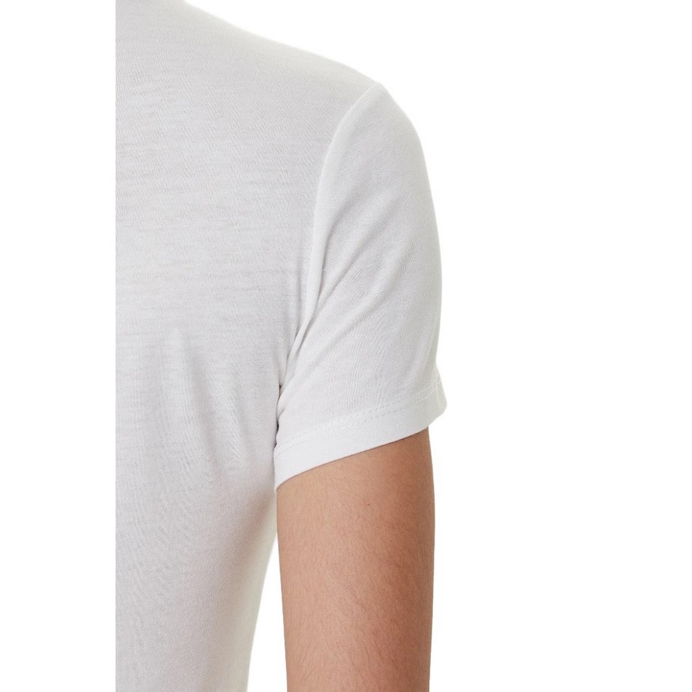 TOMMY JEANS SLIM ESSENTIAL LOGO2 TEE T-SHIRT ΜΠΛΟΥΖΑ ΓΥΝΑΙΚΕΙΑ WHITE