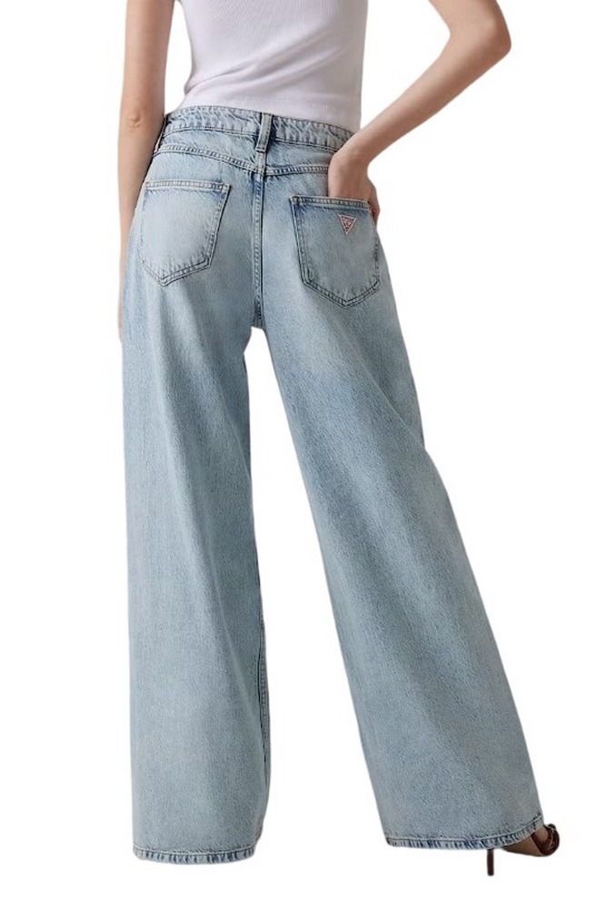 GUESS BELLFLOWER ΠΑΝΤΕΛΟΝΙ ΓΥΝΑΙΚΕΙΟ LIGHT DENIM