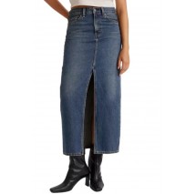 LEVIS ANKLE COLUMN SKIRT A75120005 ΦΟΥΣΤΑ ΓΥΝΑΙΚΕΙΑ DARK INDIGO