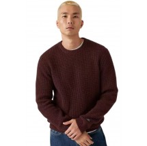 LEVIS PRESIDIO CREW ΜΠΛΟΥΖΑ ΠΛΕΚΤΗ ΑΝΔΡΙΚΗ BORDEAUX