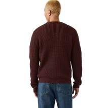 LEVIS PRESIDIO CREW ΜΠΛΟΥΖΑ ΠΛΕΚΤΗ ΑΝΔΡΙΚΗ BORDEAUX