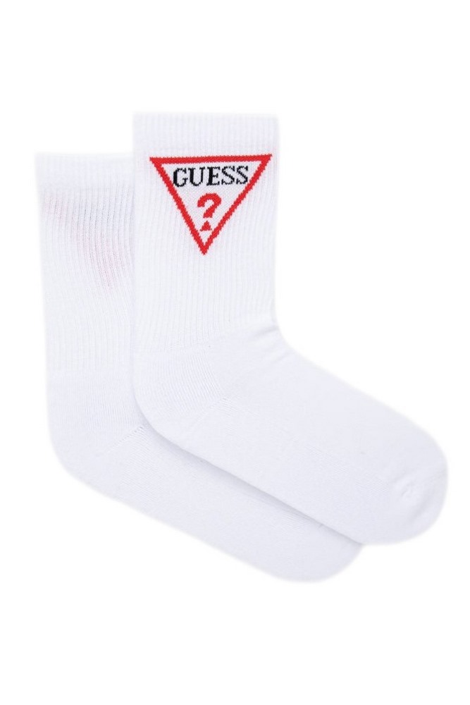 GUESS ELLEN SPORT SOCKS ΚΑΛΤΣΕΣ ΓΥΝΑΙΚΕΙΕΣ WHITE