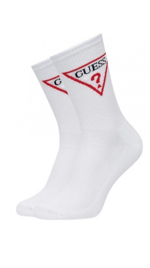 GUESS ELLEN SPORT SOCKS ΚΑΛΤΣΕΣ ΓΥΝΑΙΚΕΙΕΣ WHITE