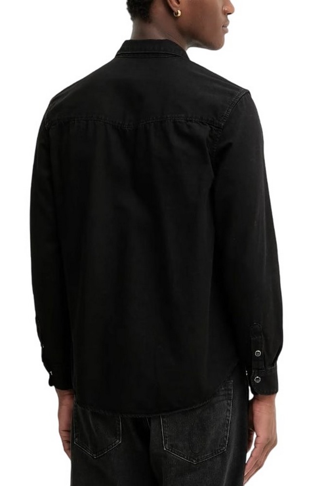 TOMMY JEANS WESTERN SHIRT EI4089 ΠΟΥΚΑΜΙΣΟ ΑΝΔΡΙΚΟ DENIM BLACK
