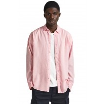 PEPE JEANS LONDON PAYTTON ΠΟΥΚΑΜΙΣΟ ΑΝΔΡΙΚΟ PINK