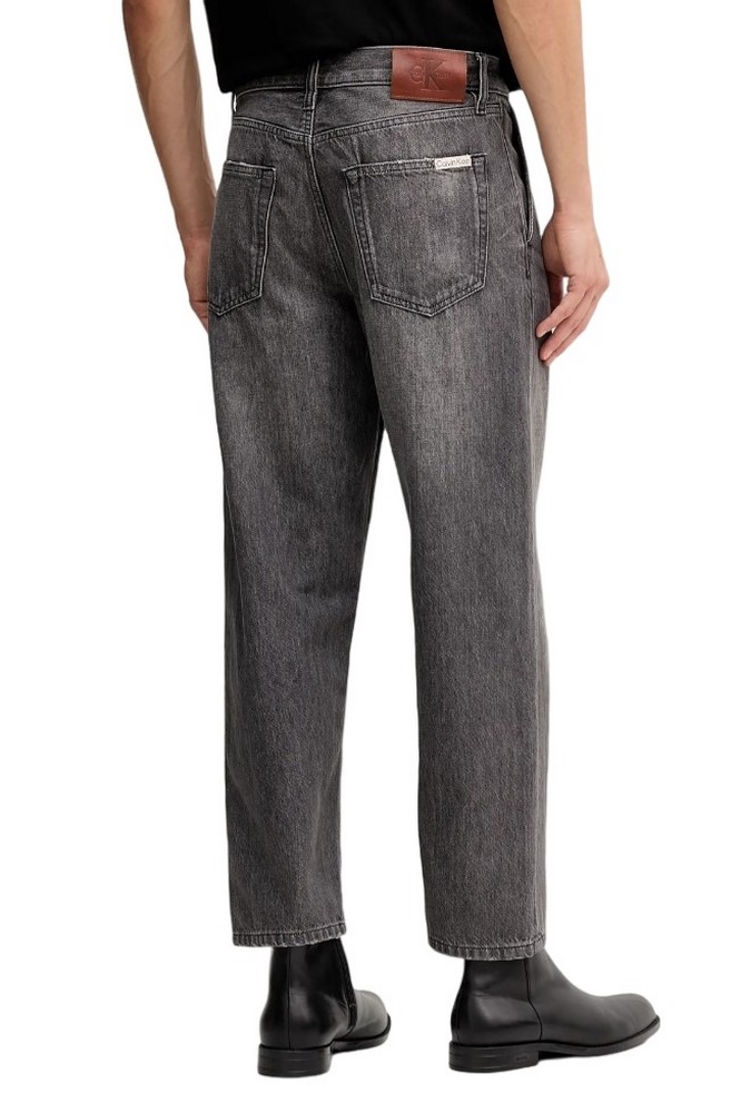 CALVIN KLEIN JEANS EASY FIT TUMBLED BLACK JEAN ΠΑΝΤΕΛΟΝΙ ΑΝΔΡΙΚΟ BLACK