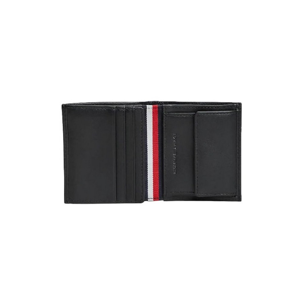 TOMMY HILFIGER CORP TRIFOLD ΠΟΡΤΟΦΟΛΙ ΑΝΔΡΙΚΟ BLACK